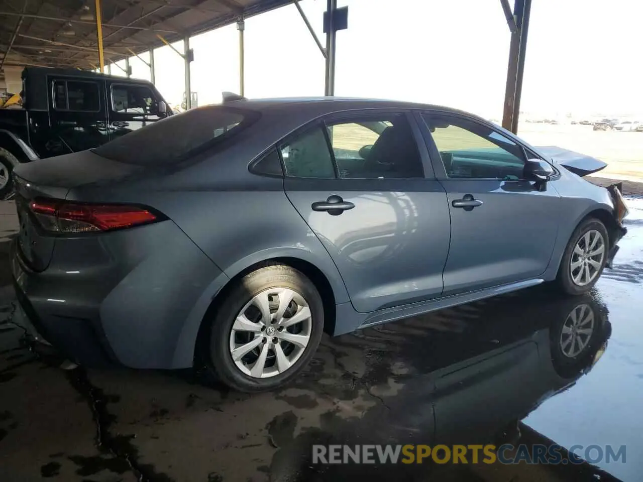 3 fotografías del automóvil dañado 5YFEPRAE6LP004418 TOYOTA COROLLA 2020