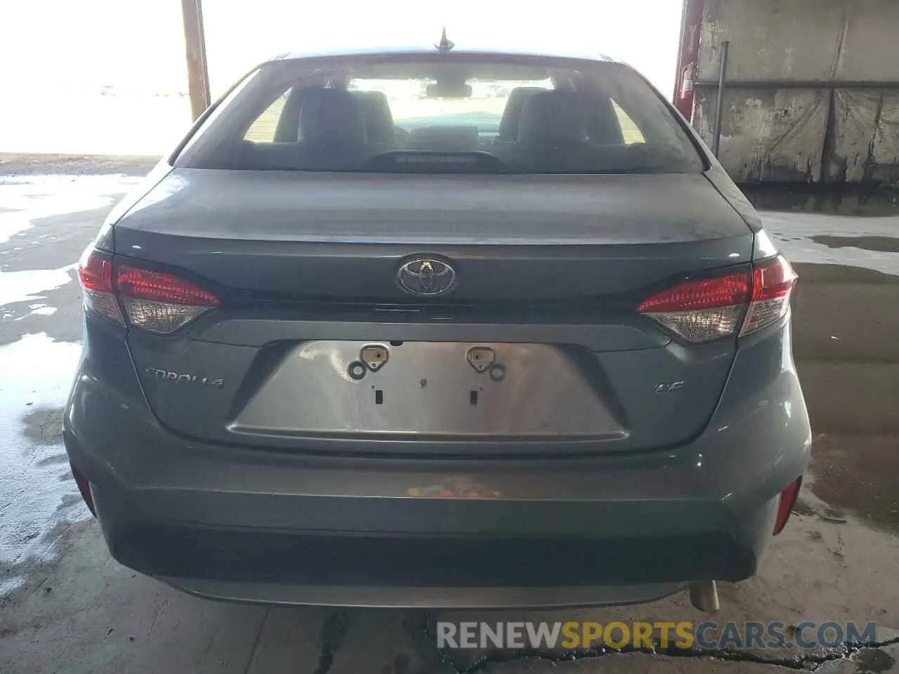 6 fotografías del automóvil dañado 5YFEPRAE6LP004418 TOYOTA COROLLA 2020