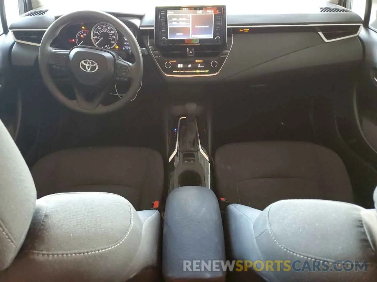 8 fotografías del automóvil dañado 5YFEPRAE6LP004418 TOYOTA COROLLA 2020