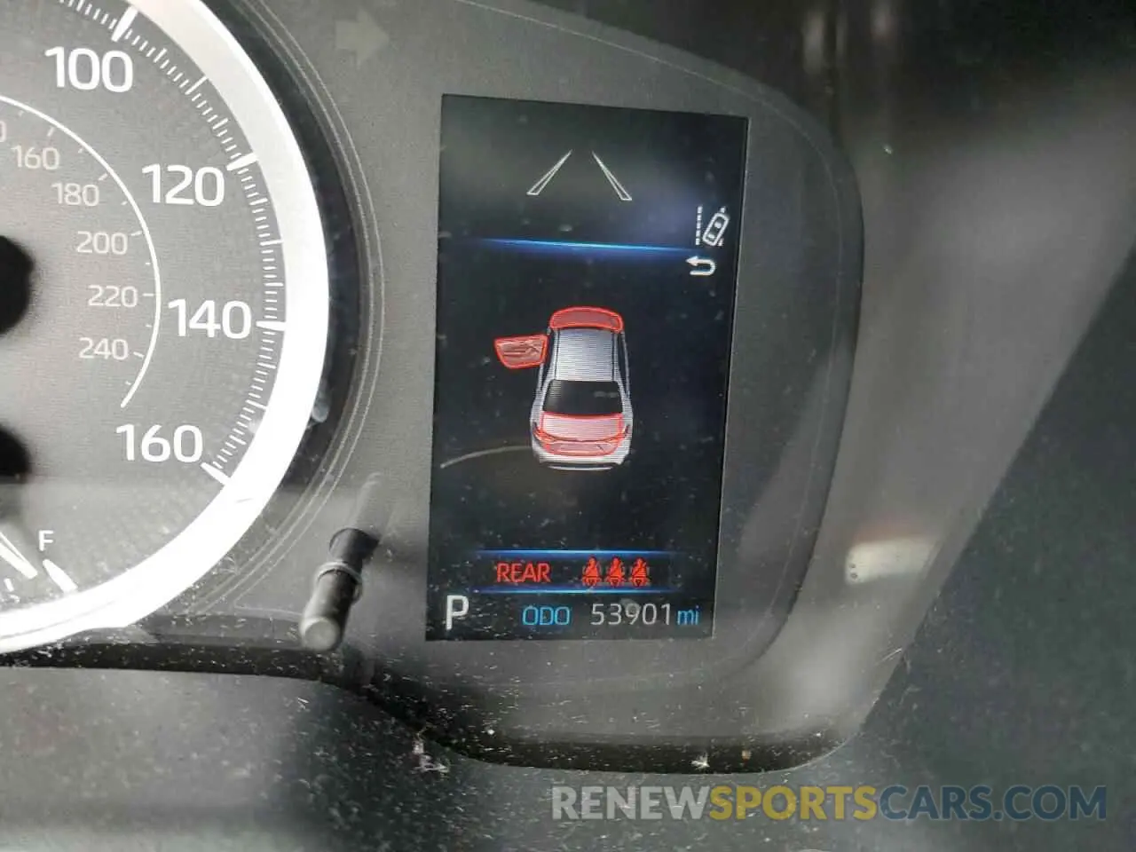 8 fotografías del automóvil dañado 5YFEPRAE6LP022112 TOYOTA COROLLA 2020