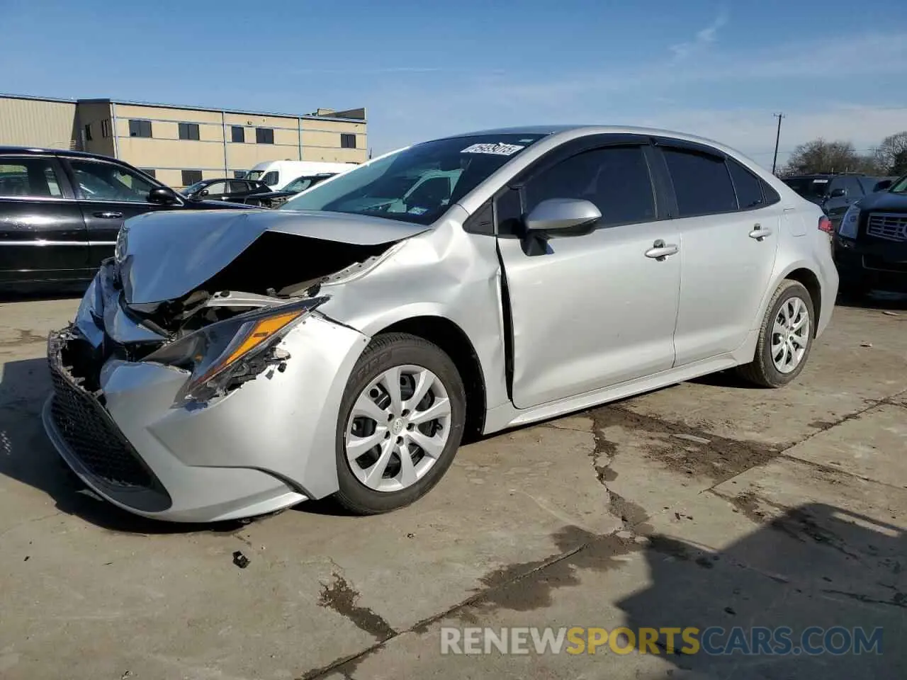 1 fotografías del automóvil dañado 5YFEPRAE6LP030842 TOYOTA COROLLA 2020
