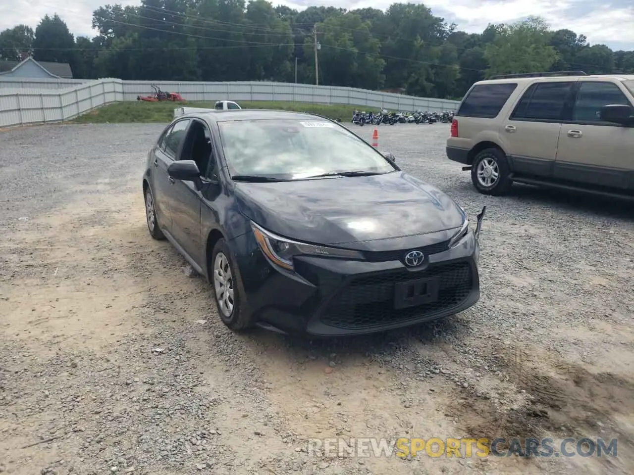 1 fotografías del automóvil dañado 5YFEPRAE6LP032171 TOYOTA COROLLA 2020