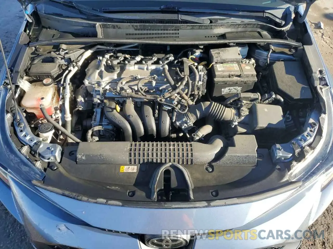 11 fotografías del automóvil dañado 5YFEPRAE6LP033000 TOYOTA COROLLA 2020