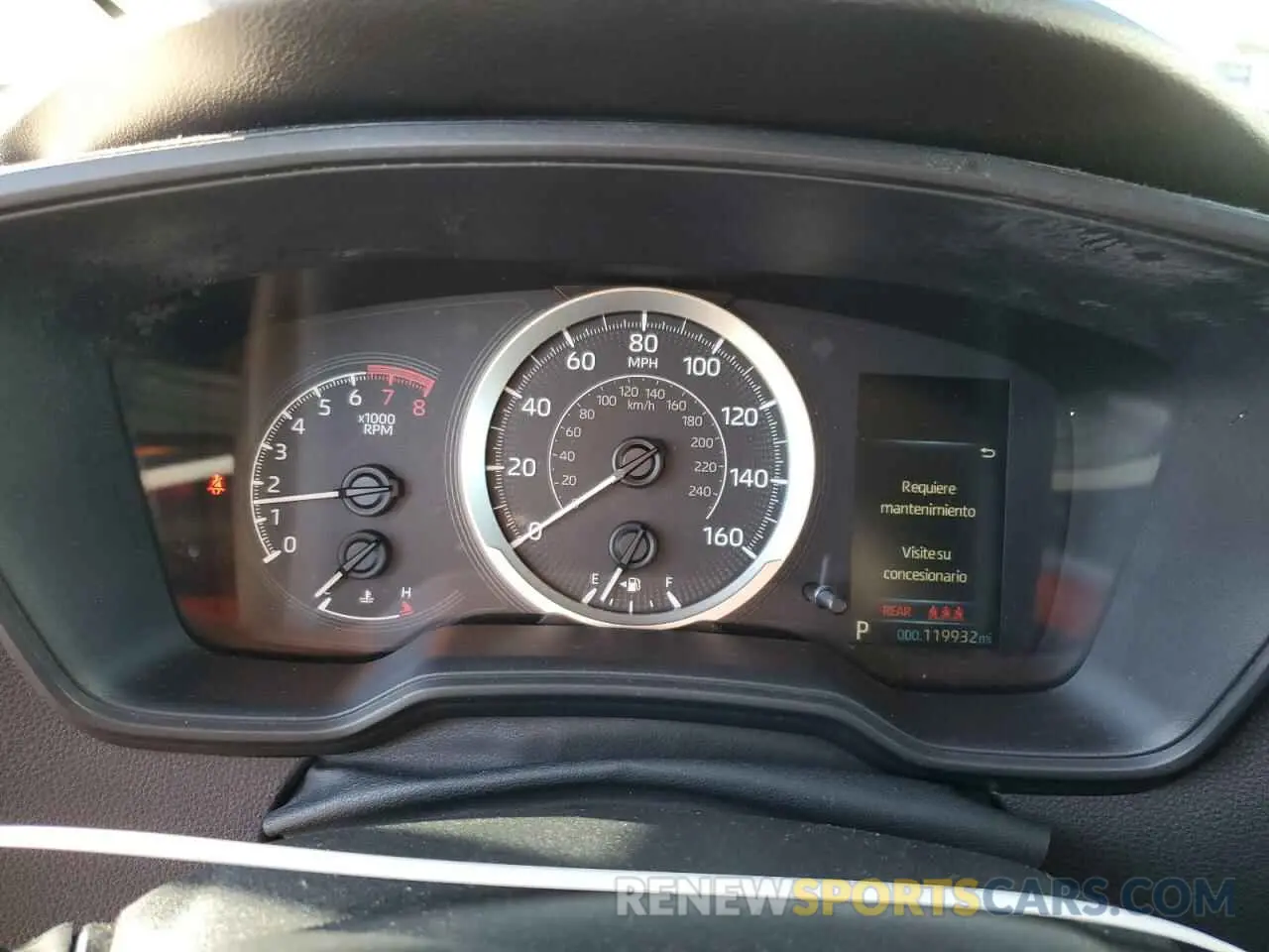9 fotografías del automóvil dañado 5YFEPRAE6LP033000 TOYOTA COROLLA 2020
