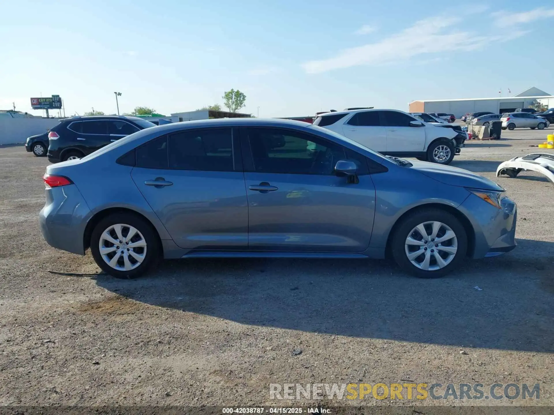 13 fotografías del automóvil dañado 5YFEPRAE6LP051528 TOYOTA COROLLA 2020