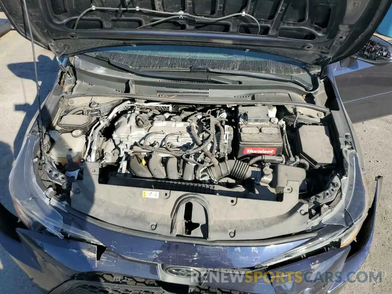 11 fotografías del automóvil dañado 5YFEPRAE6LP054526 TOYOTA COROLLA 2020