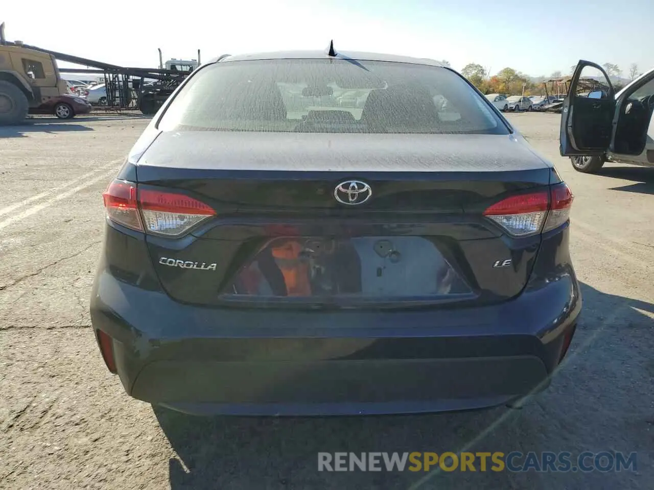 6 fotografías del automóvil dañado 5YFEPRAE6LP054526 TOYOTA COROLLA 2020