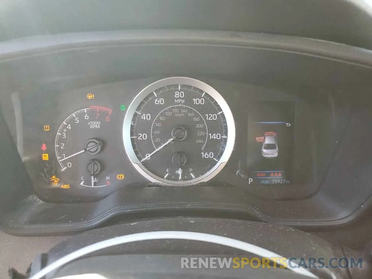 9 fotografías del automóvil dañado 5YFEPRAE6LP054526 TOYOTA COROLLA 2020