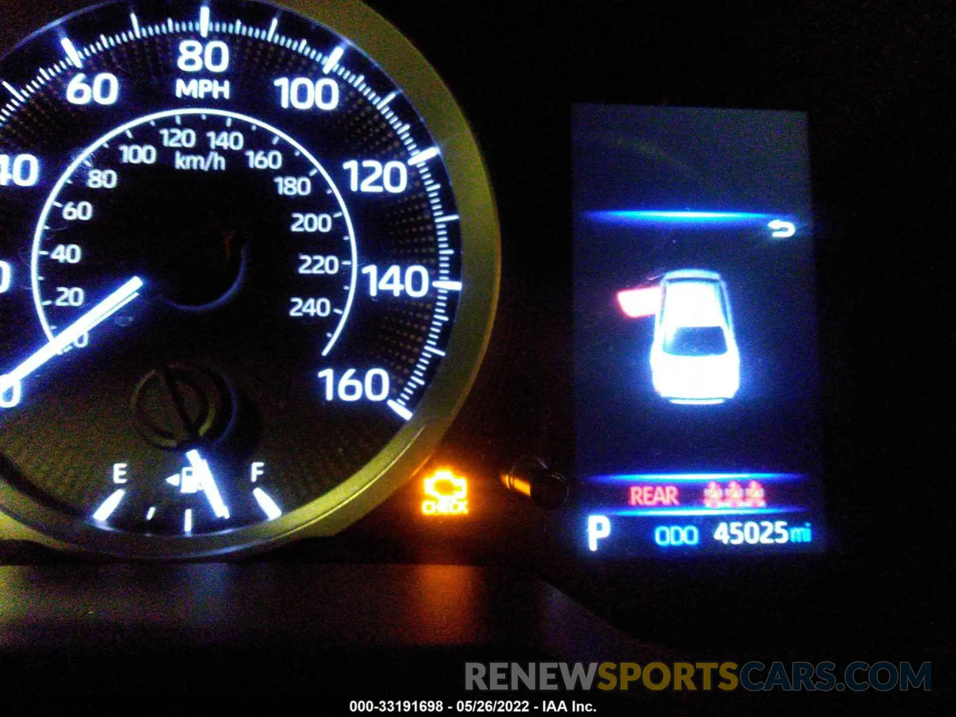 7 fotografías del automóvil dañado 5YFEPRAE6LP073500 TOYOTA COROLLA 2020