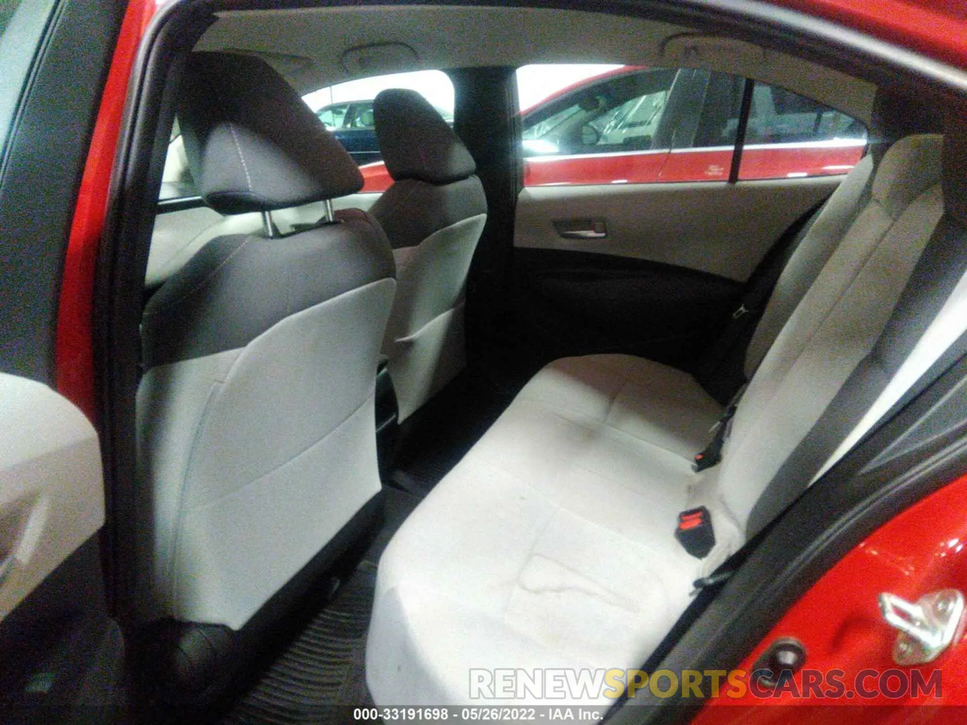8 fotografías del automóvil dañado 5YFEPRAE6LP073500 TOYOTA COROLLA 2020