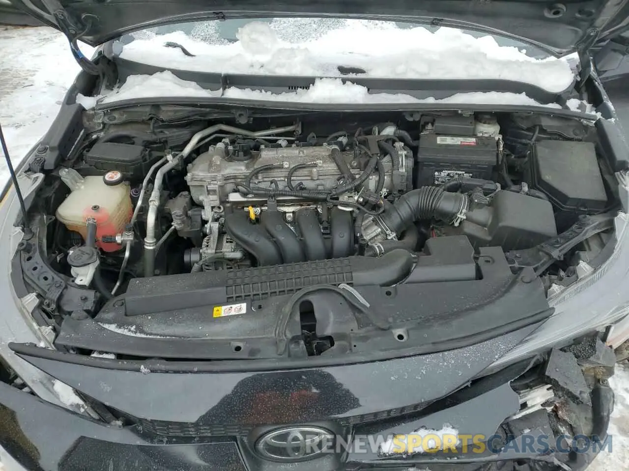 11 fotografías del automóvil dañado 5YFEPRAE6LP074064 TOYOTA COROLLA 2020