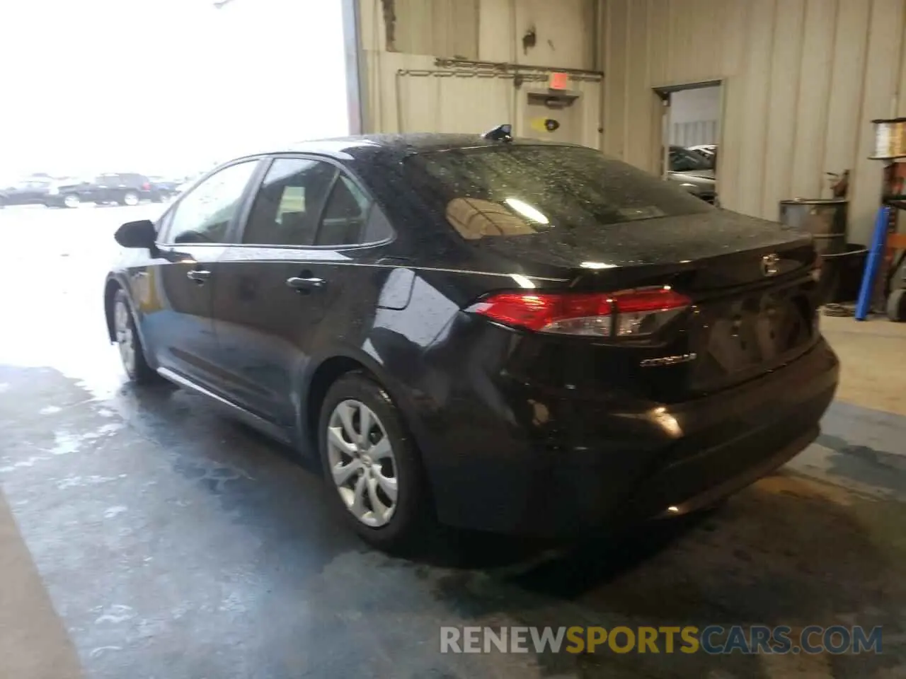 3 fotografías del automóvil dañado 5YFEPRAE6LP074226 TOYOTA COROLLA 2020
