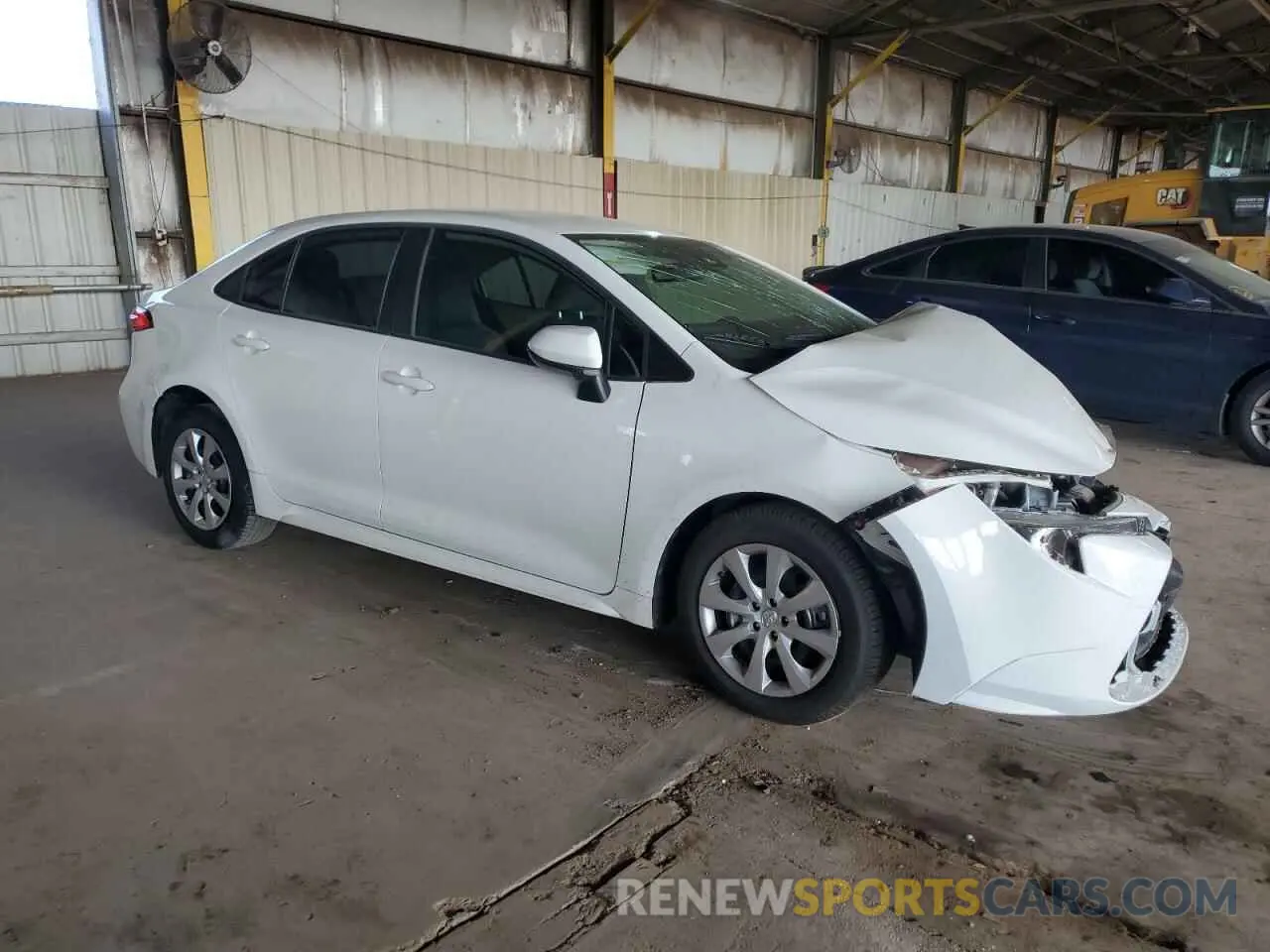 4 fotografías del automóvil dañado 5YFEPRAE6LP077644 TOYOTA COROLLA 2020