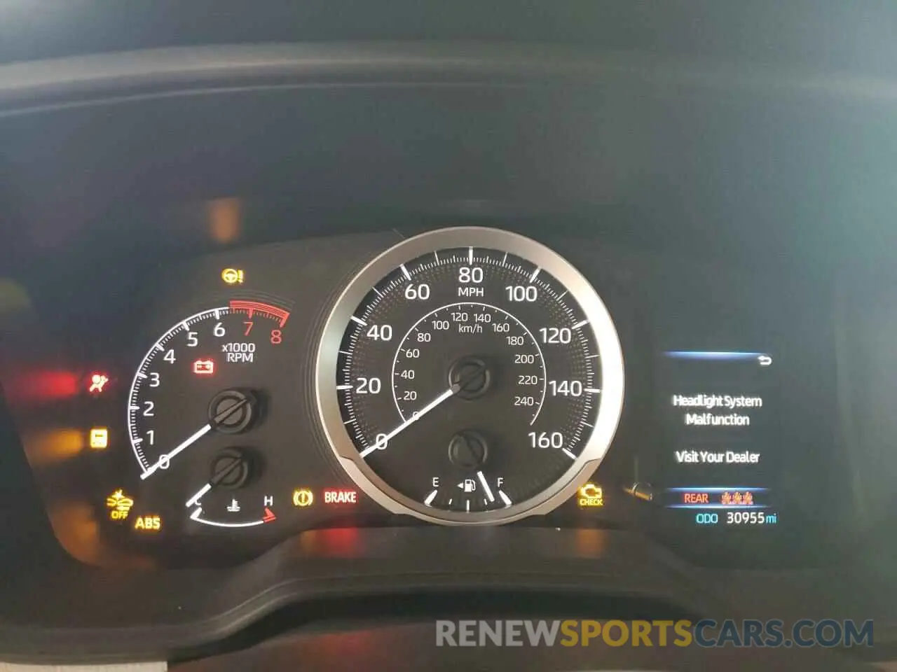 9 fotografías del automóvil dañado 5YFEPRAE6LP077644 TOYOTA COROLLA 2020