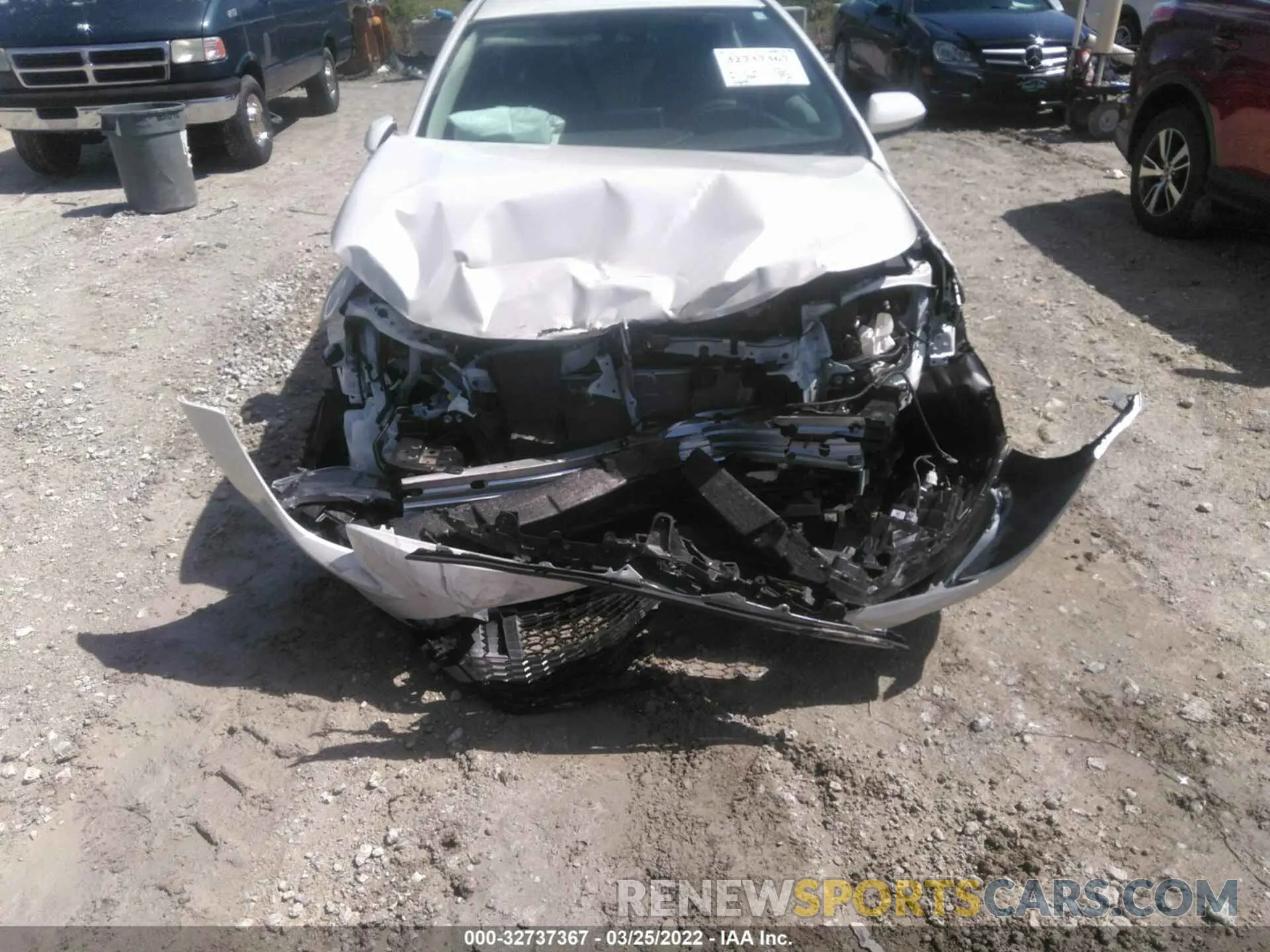 6 fotografías del automóvil dañado 5YFEPRAE6LP090815 TOYOTA COROLLA 2020