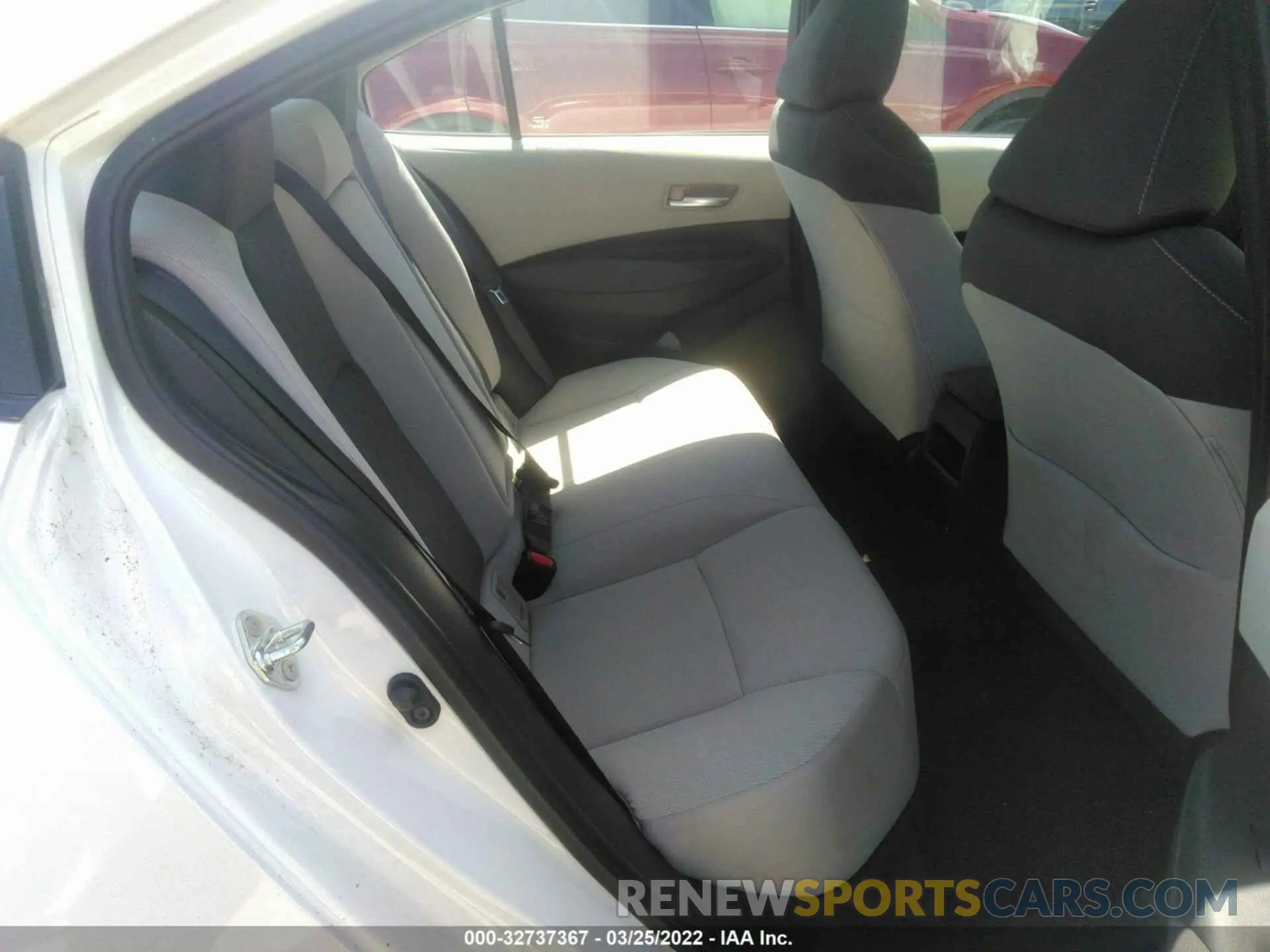 8 fotografías del automóvil dañado 5YFEPRAE6LP090815 TOYOTA COROLLA 2020
