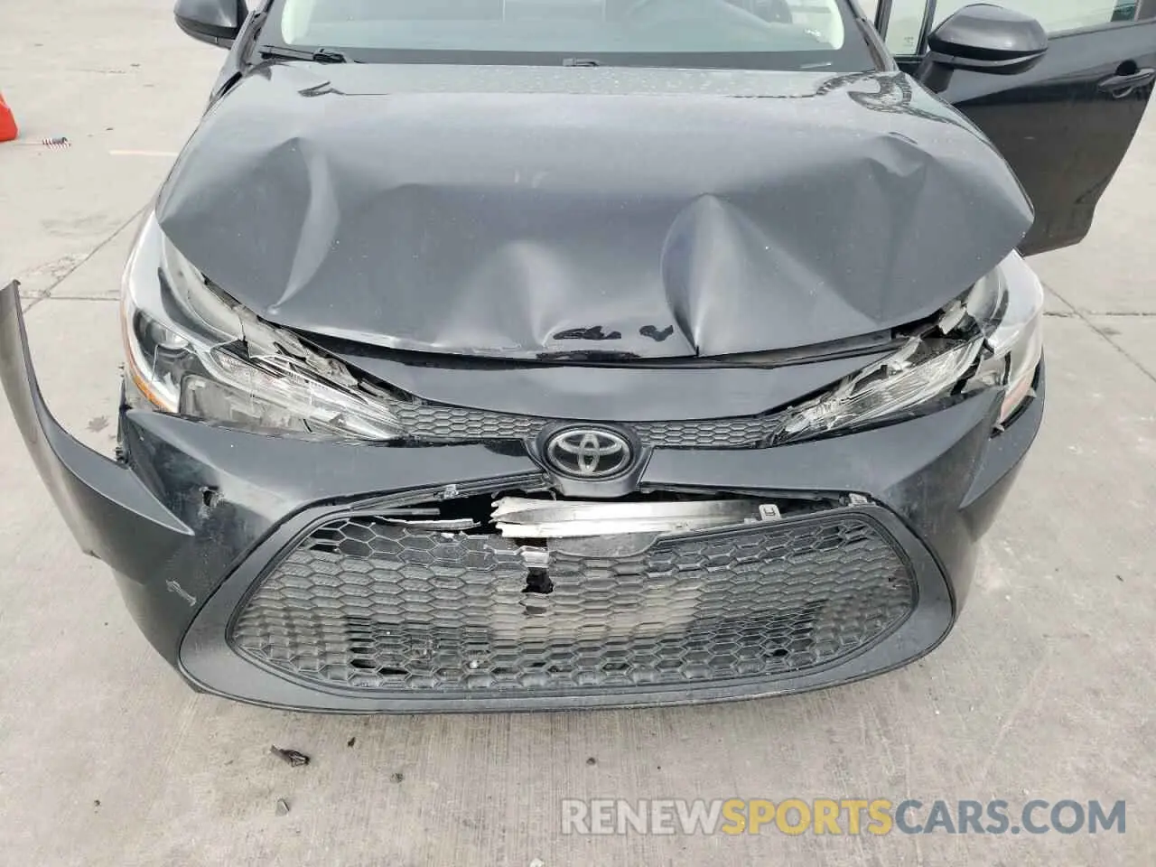 11 fotografías del automóvil dañado 5YFEPRAE6LP093195 TOYOTA COROLLA 2020