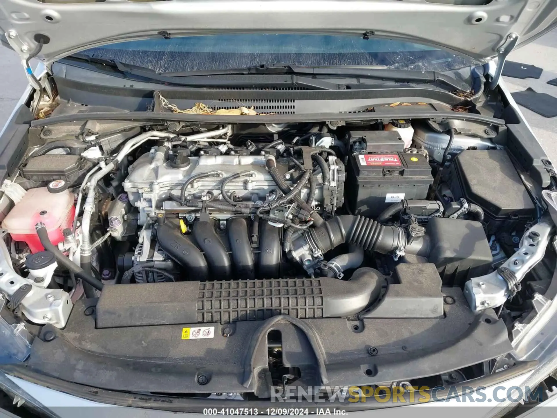 10 fotografías del automóvil dañado 5YFEPRAE6LP093424 TOYOTA COROLLA 2020