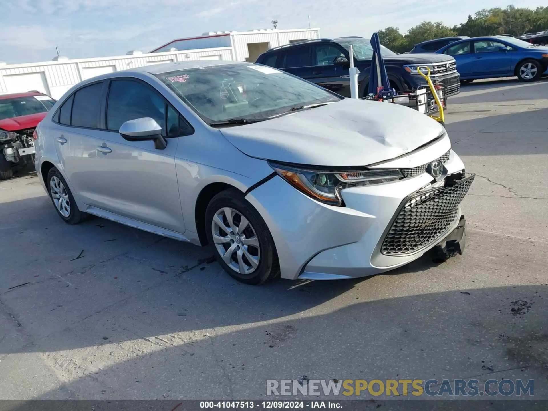 13 fotografías del automóvil dañado 5YFEPRAE6LP093424 TOYOTA COROLLA 2020