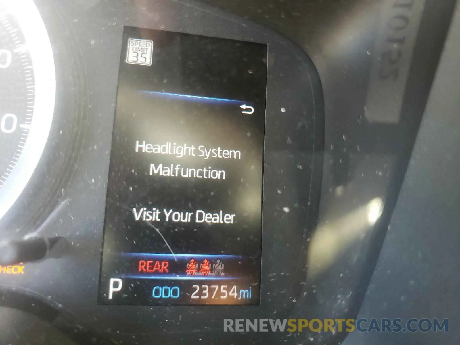 8 fotografías del automóvil dañado 5YFEPRAE6LP094475 TOYOTA COROLLA 2020