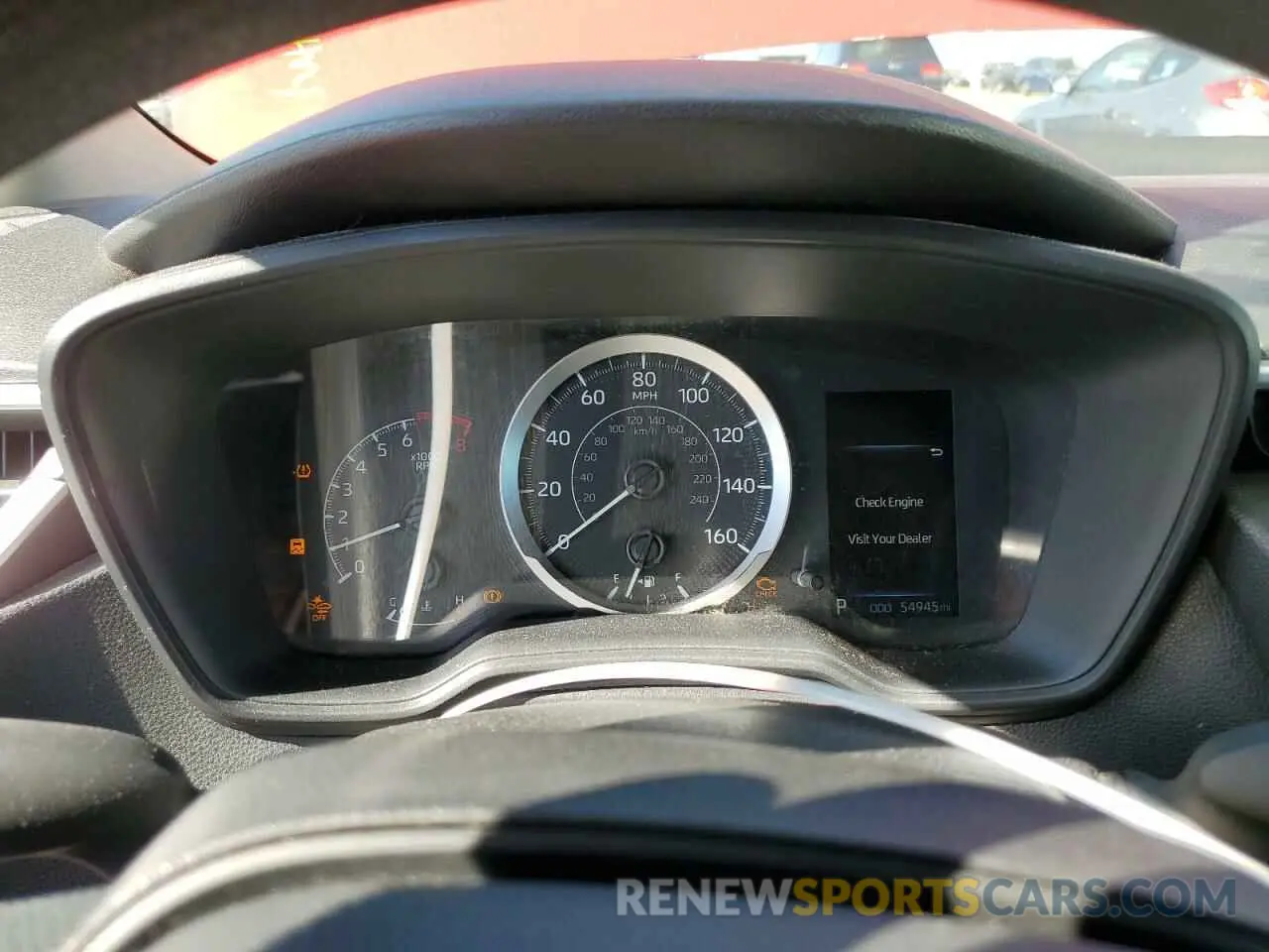 9 fotografías del automóvil dañado 5YFEPRAE6LP100033 TOYOTA COROLLA 2020