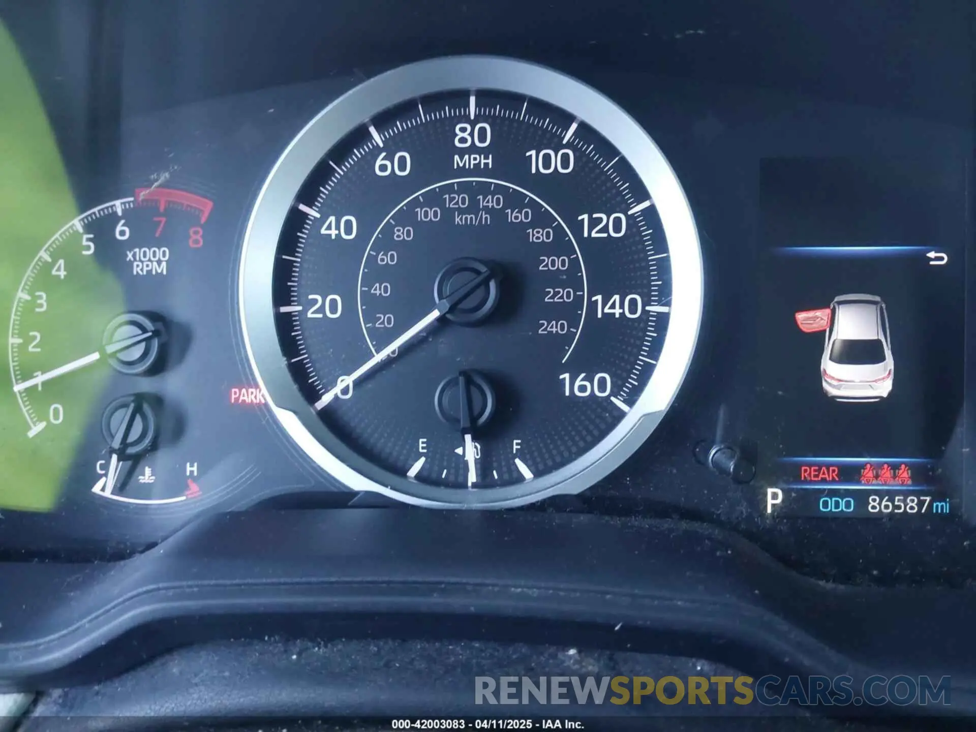 15 fotografías del automóvil dañado 5YFEPRAE6LP100260 TOYOTA COROLLA 2020