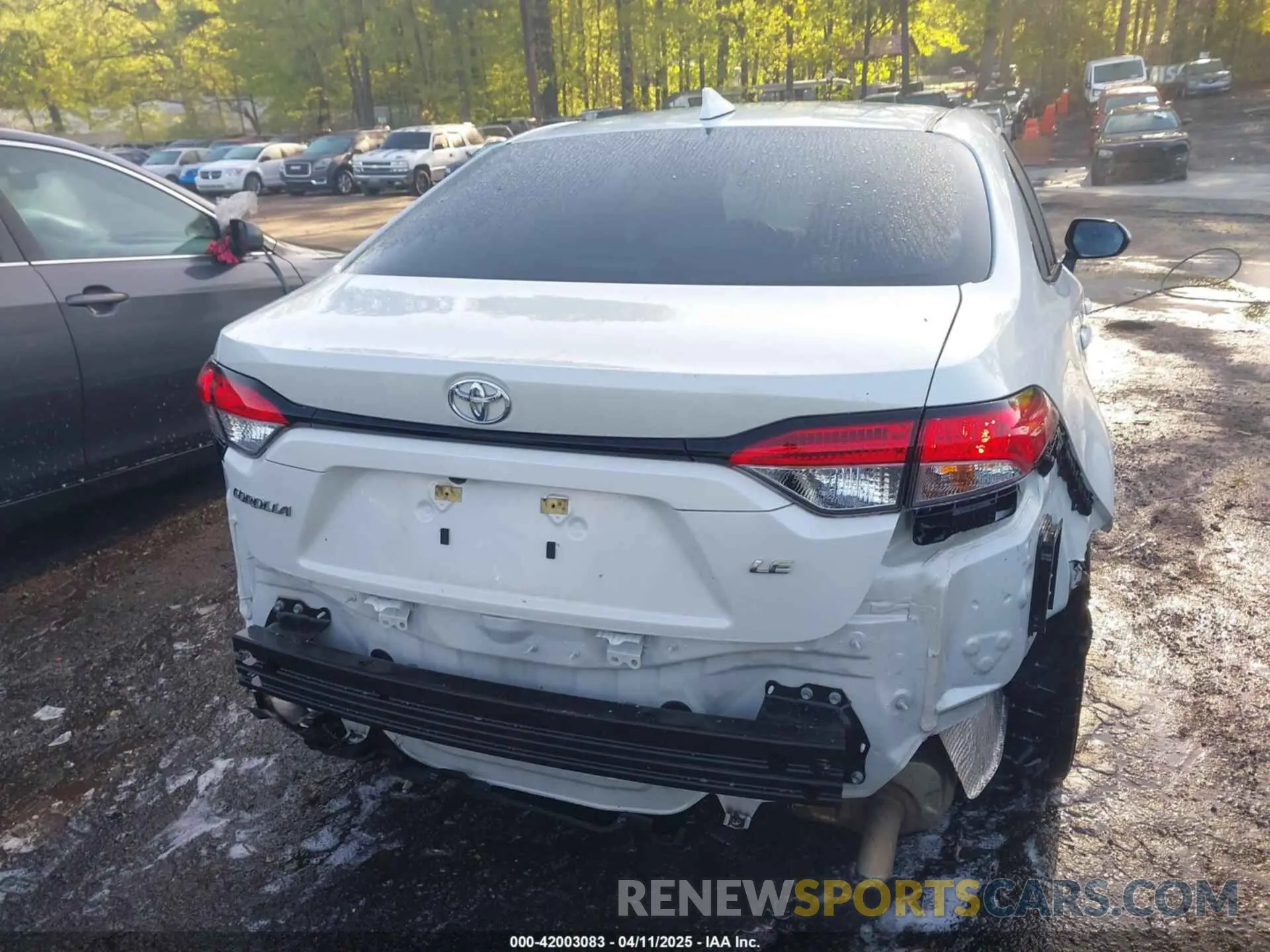 16 fotografías del automóvil dañado 5YFEPRAE6LP100260 TOYOTA COROLLA 2020