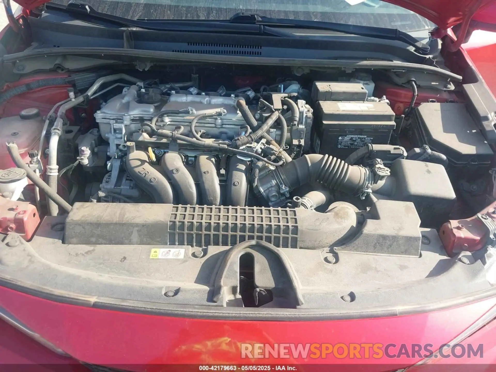 10 fotografías del automóvil dañado 5YFEPRAE6LP106267 TOYOTA COROLLA 2020