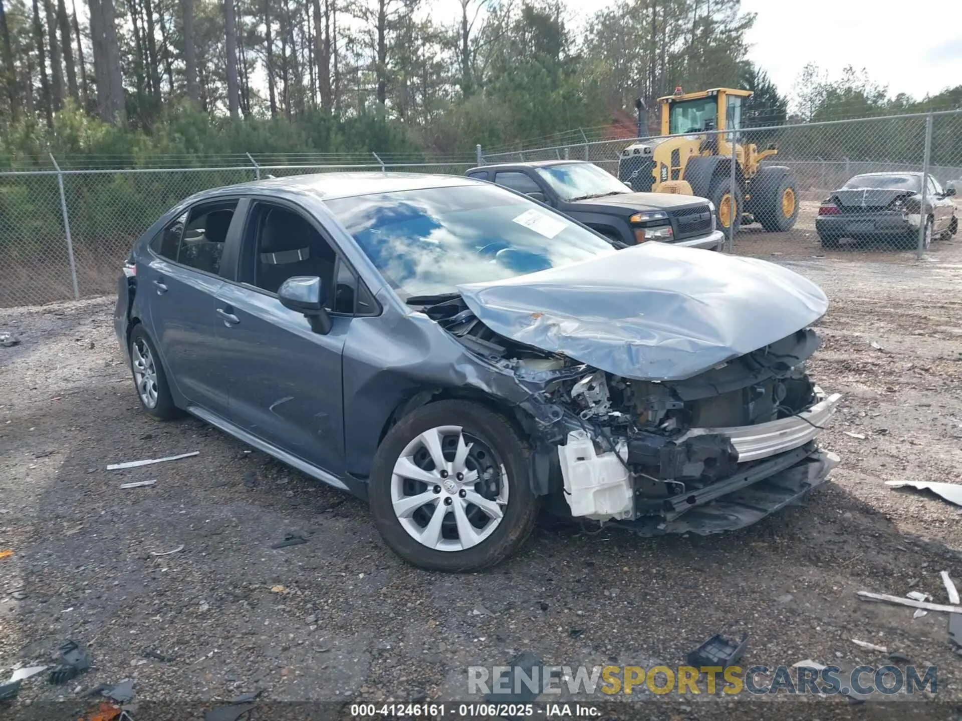 1 fotografías del automóvil dañado 5YFEPRAE6LP110058 TOYOTA COROLLA 2020