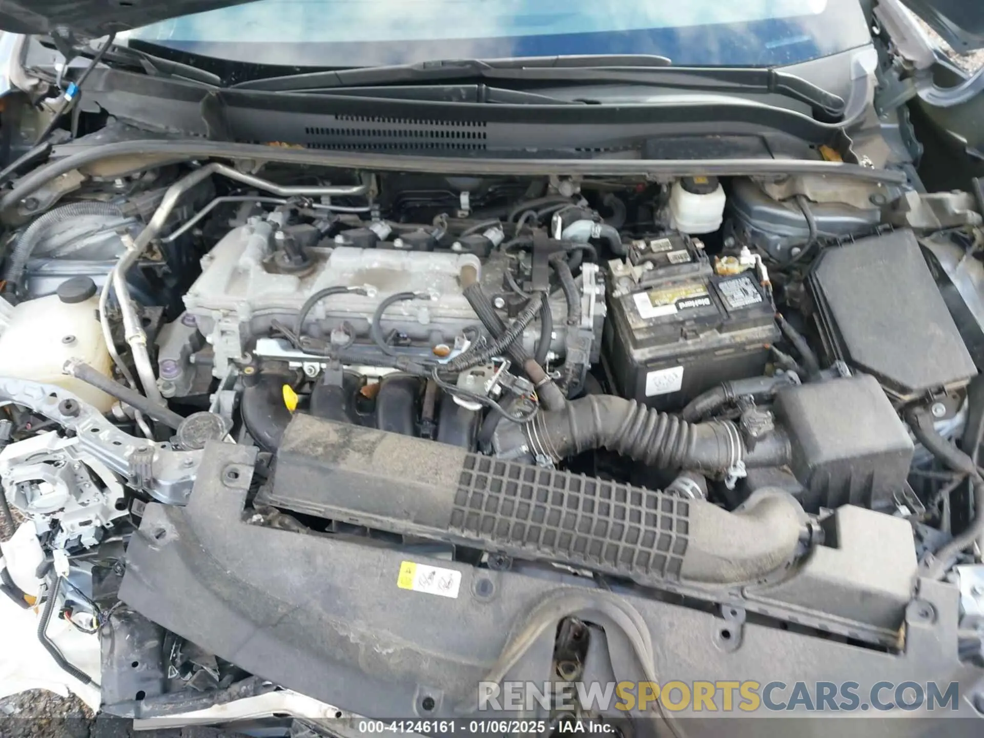 10 fotografías del automóvil dañado 5YFEPRAE6LP110058 TOYOTA COROLLA 2020