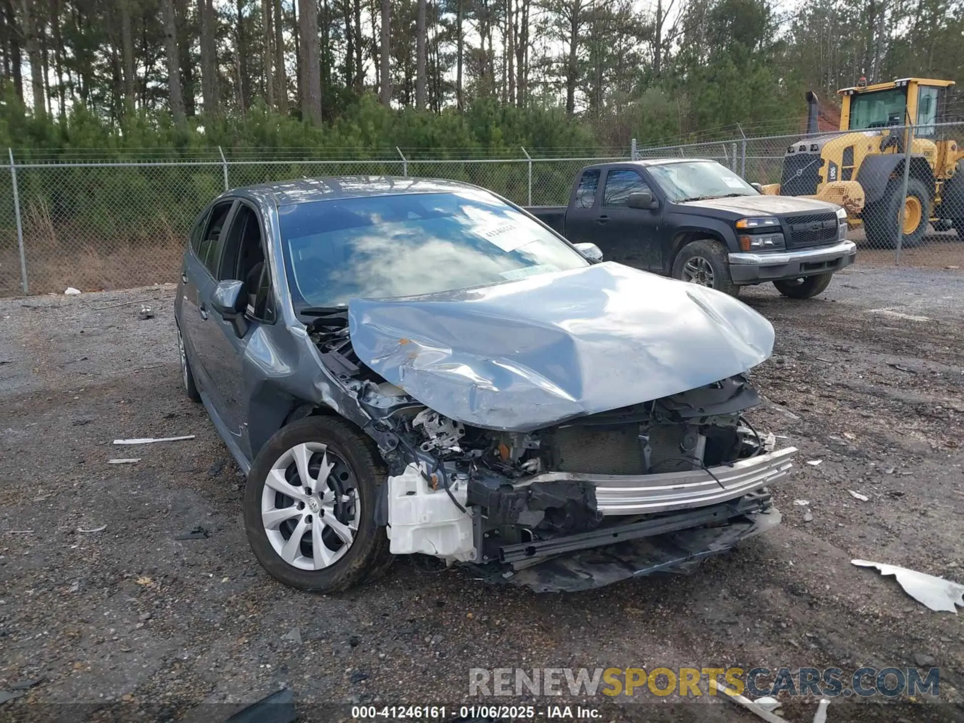 6 fotografías del automóvil dañado 5YFEPRAE6LP110058 TOYOTA COROLLA 2020