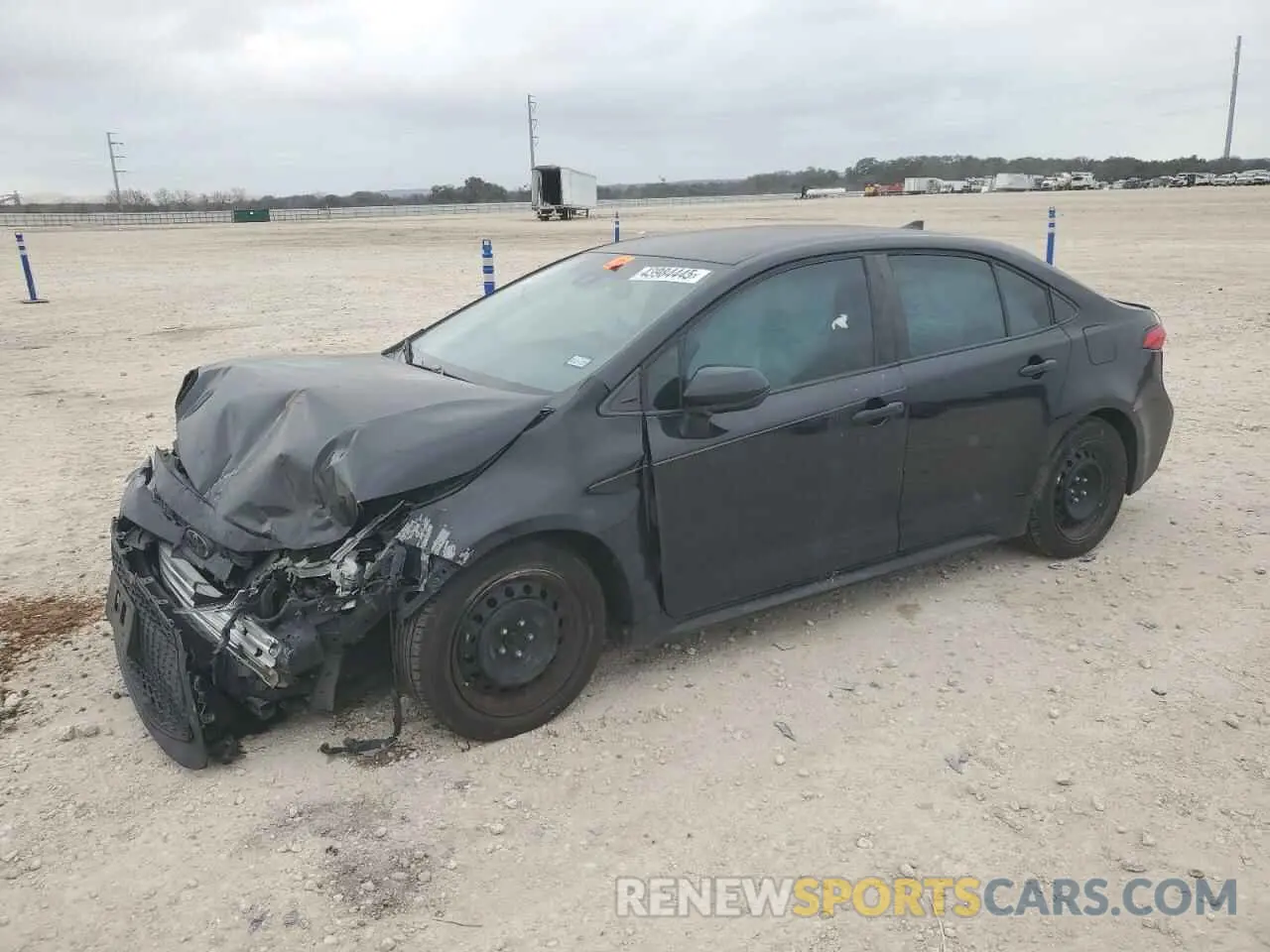 1 fotografías del automóvil dañado 5YFEPRAE6LP111100 TOYOTA COROLLA 2020
