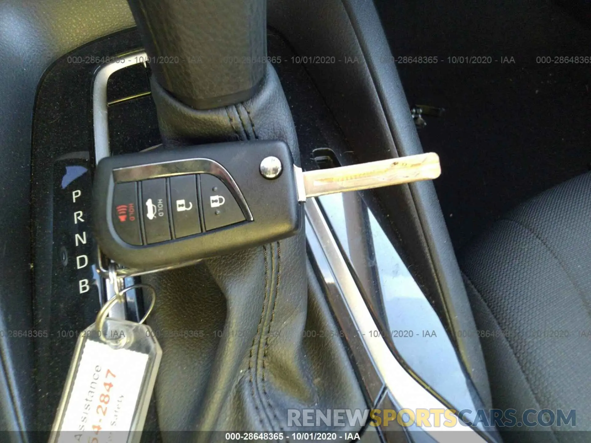 11 fotografías del automóvil dañado 5YFEPRAE6LP121447 TOYOTA COROLLA 2020