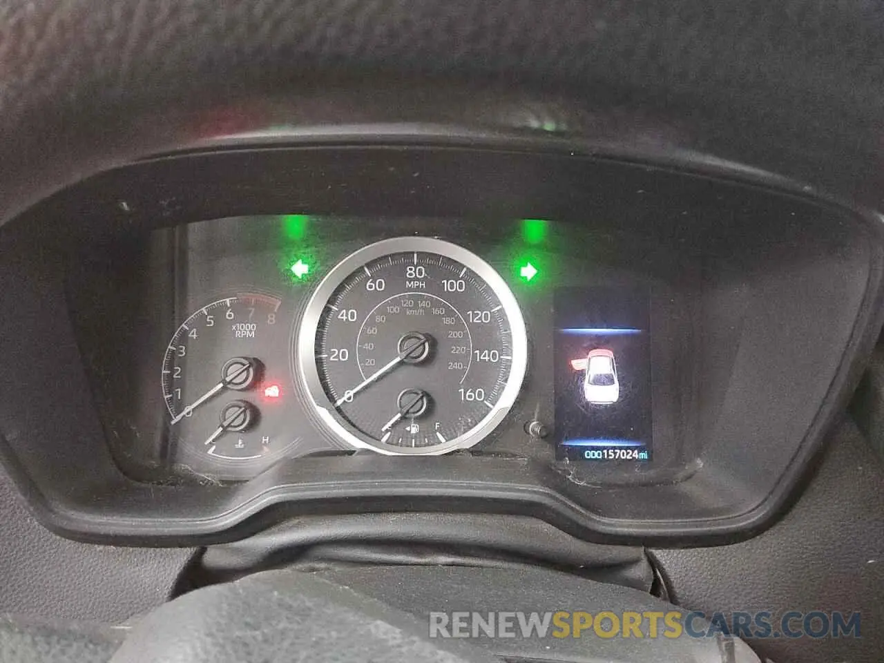 9 fotografías del automóvil dañado 5YFEPRAE6LP125949 TOYOTA COROLLA 2020