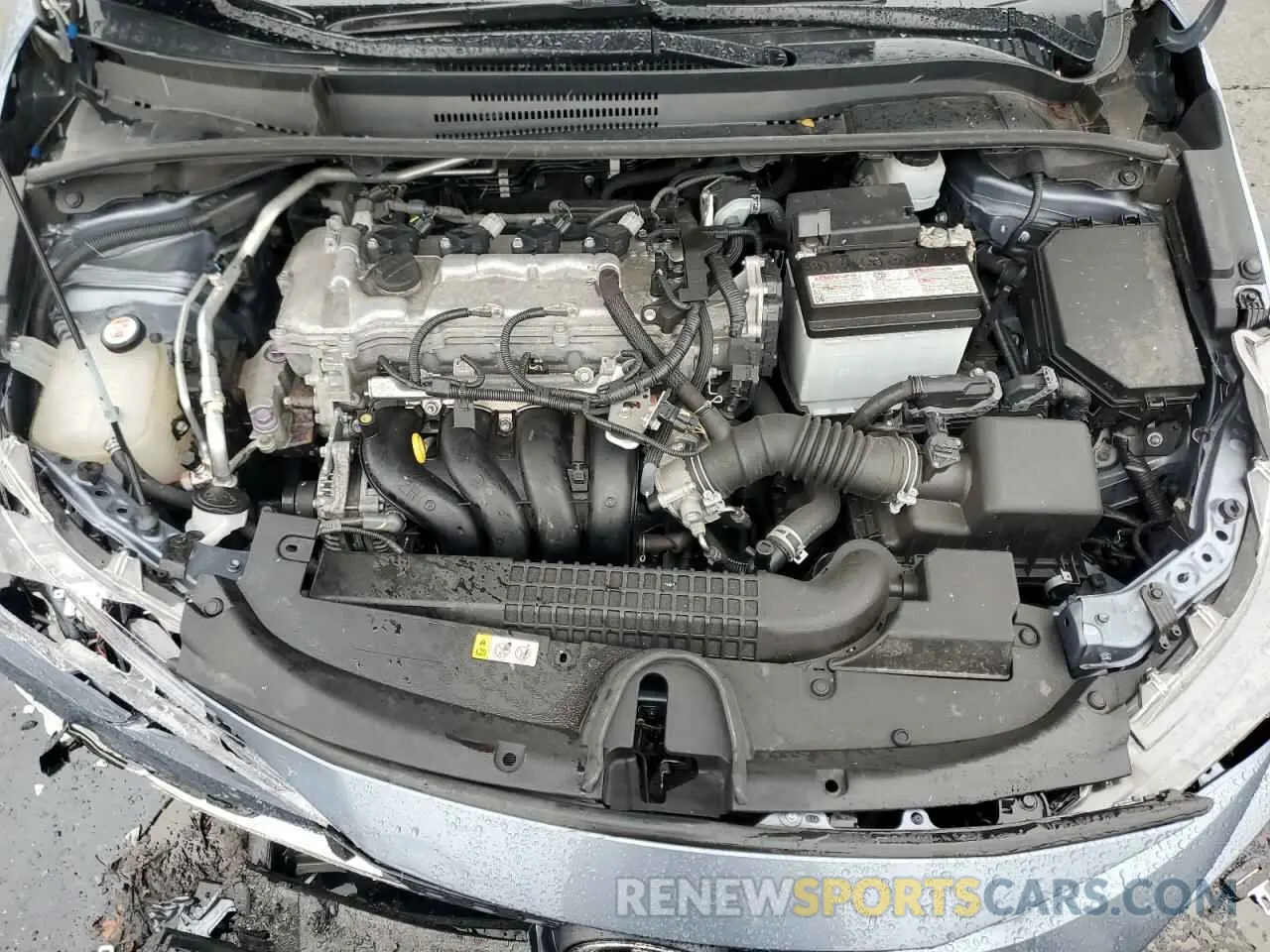 11 fotografías del automóvil dañado 5YFEPRAE6LP144856 TOYOTA COROLLA 2020