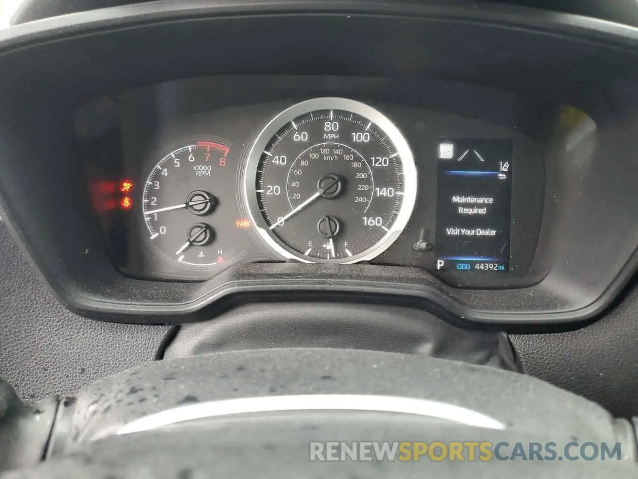 9 fotografías del automóvil dañado 5YFEPRAE6LP144856 TOYOTA COROLLA 2020