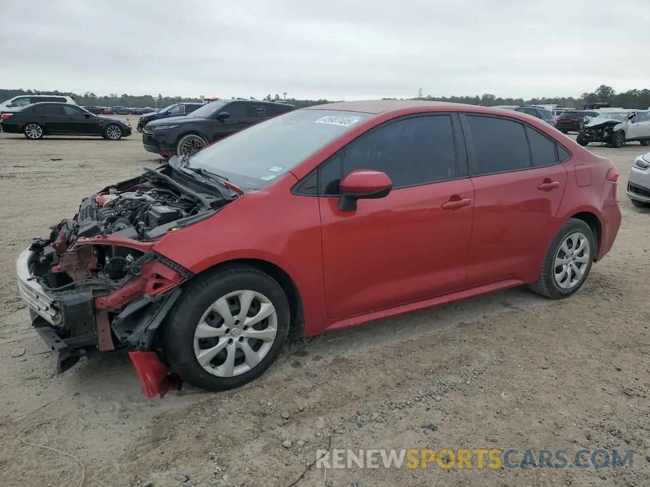 1 fotografías del automóvil dañado 5YFEPRAE6LP145988 TOYOTA COROLLA 2020