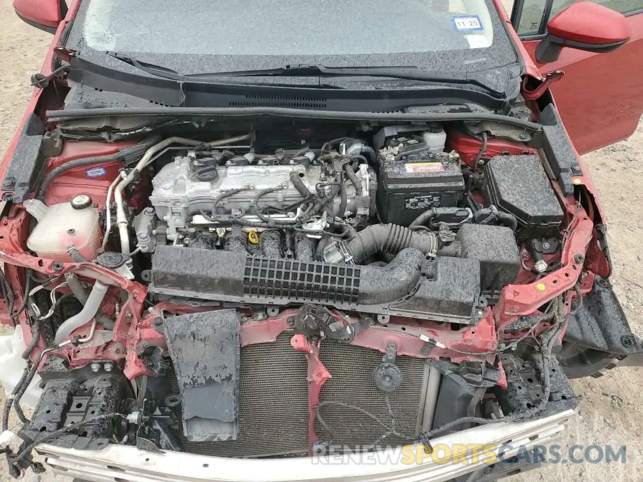 11 fotografías del automóvil dañado 5YFEPRAE6LP145988 TOYOTA COROLLA 2020