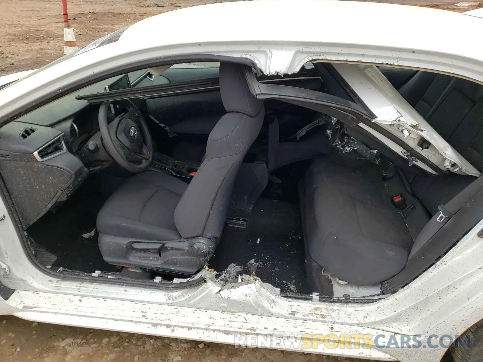 9 fotografías del automóvil dañado 5YFEPRAE7LP005061 TOYOTA COROLLA 2020