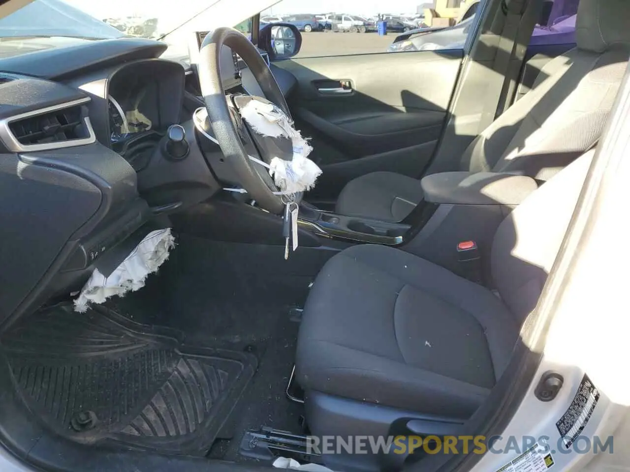 7 fotografías del automóvil dañado 5YFEPRAE7LP006209 TOYOTA COROLLA 2020