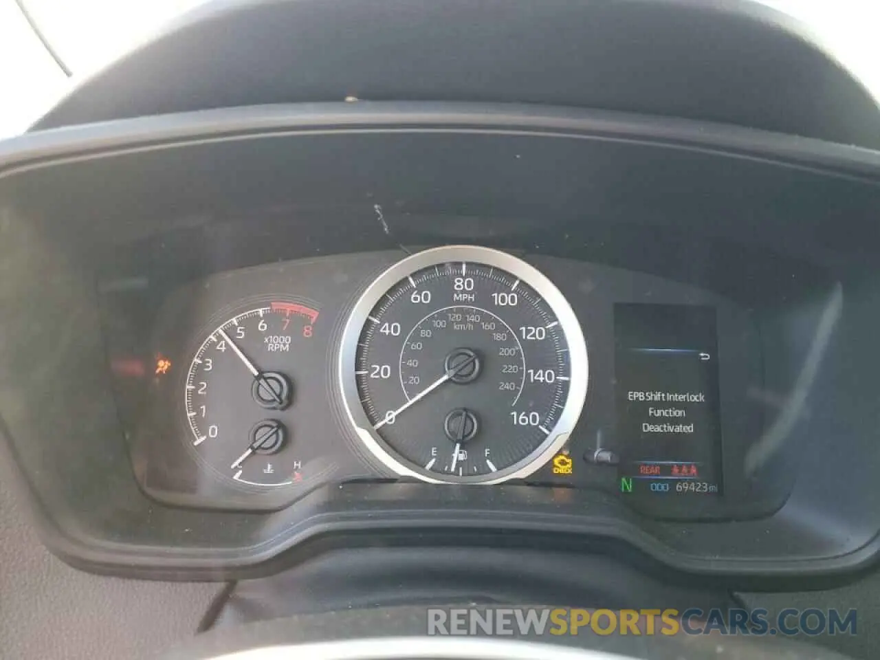 9 fotografías del automóvil dañado 5YFEPRAE7LP006209 TOYOTA COROLLA 2020