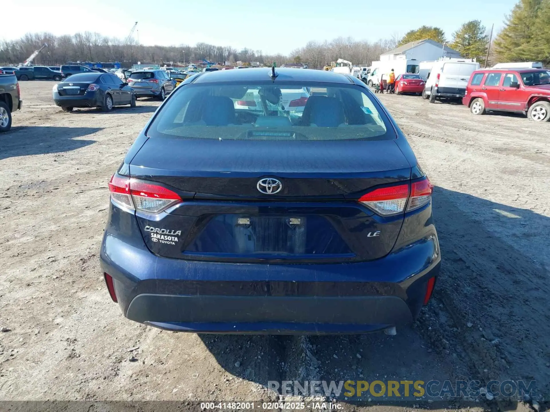 16 fotografías del automóvil dañado 5YFEPRAE7LP007229 TOYOTA COROLLA 2020