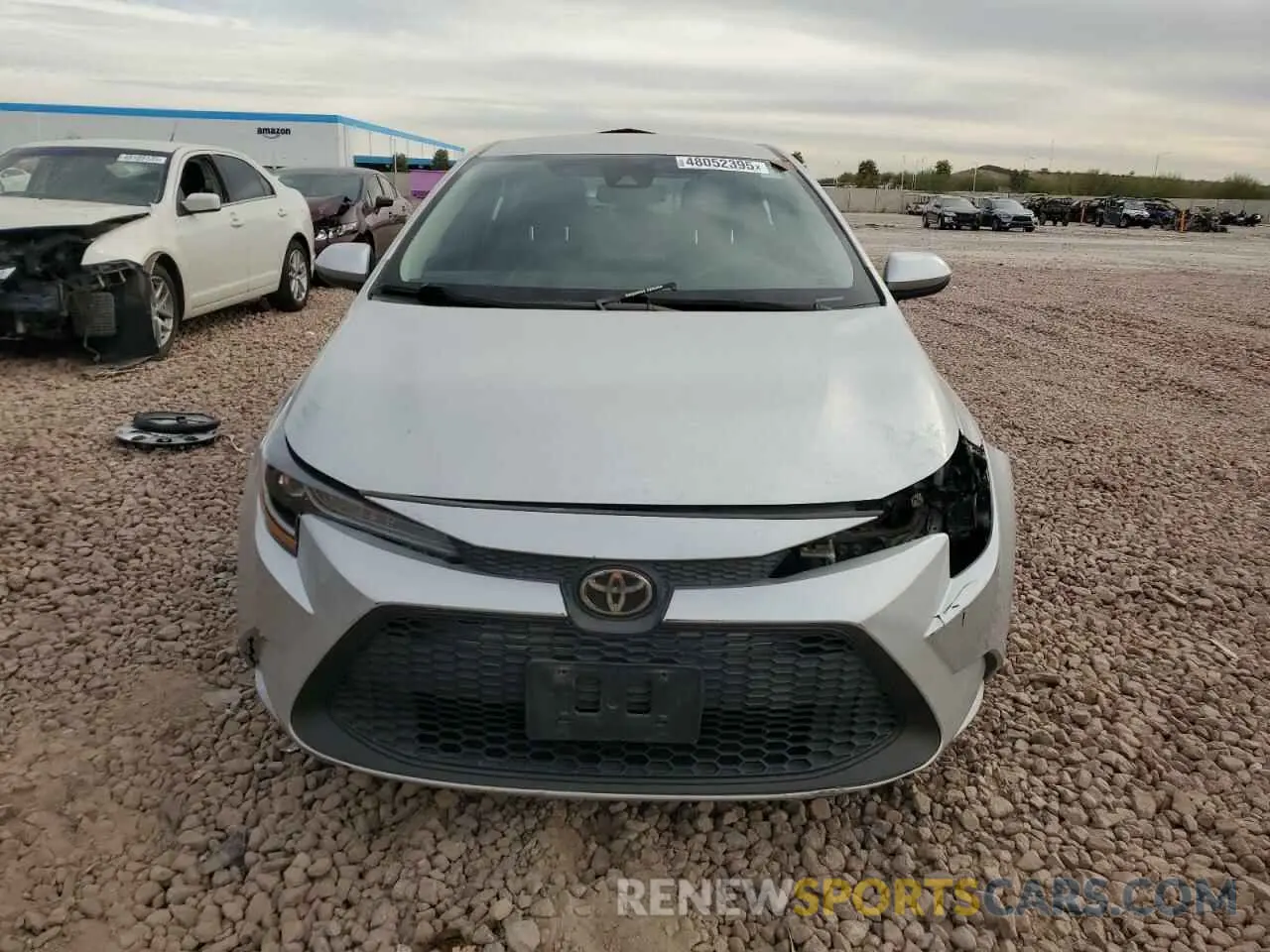 5 fotografías del automóvil dañado 5YFEPRAE7LP018697 TOYOTA COROLLA 2020