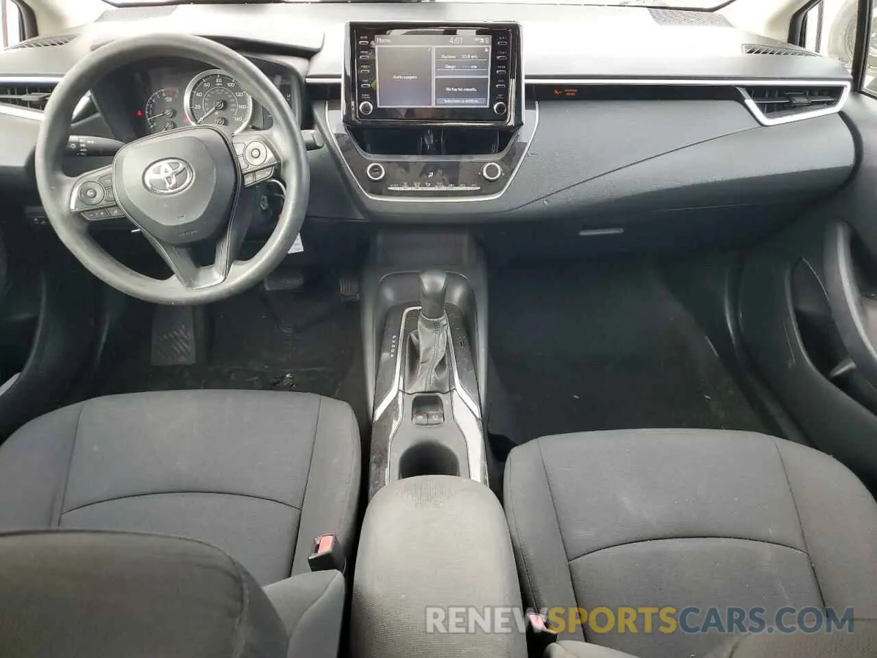 8 fotografías del automóvil dañado 5YFEPRAE7LP018697 TOYOTA COROLLA 2020