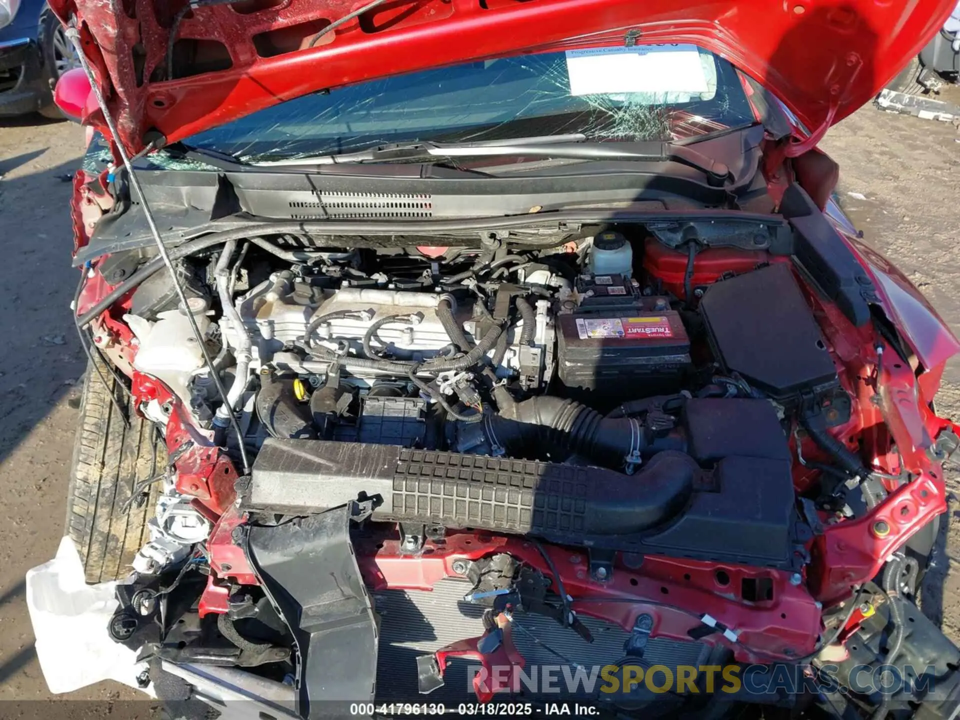 10 fotografías del automóvil dañado 5YFEPRAE7LP025942 TOYOTA COROLLA 2020