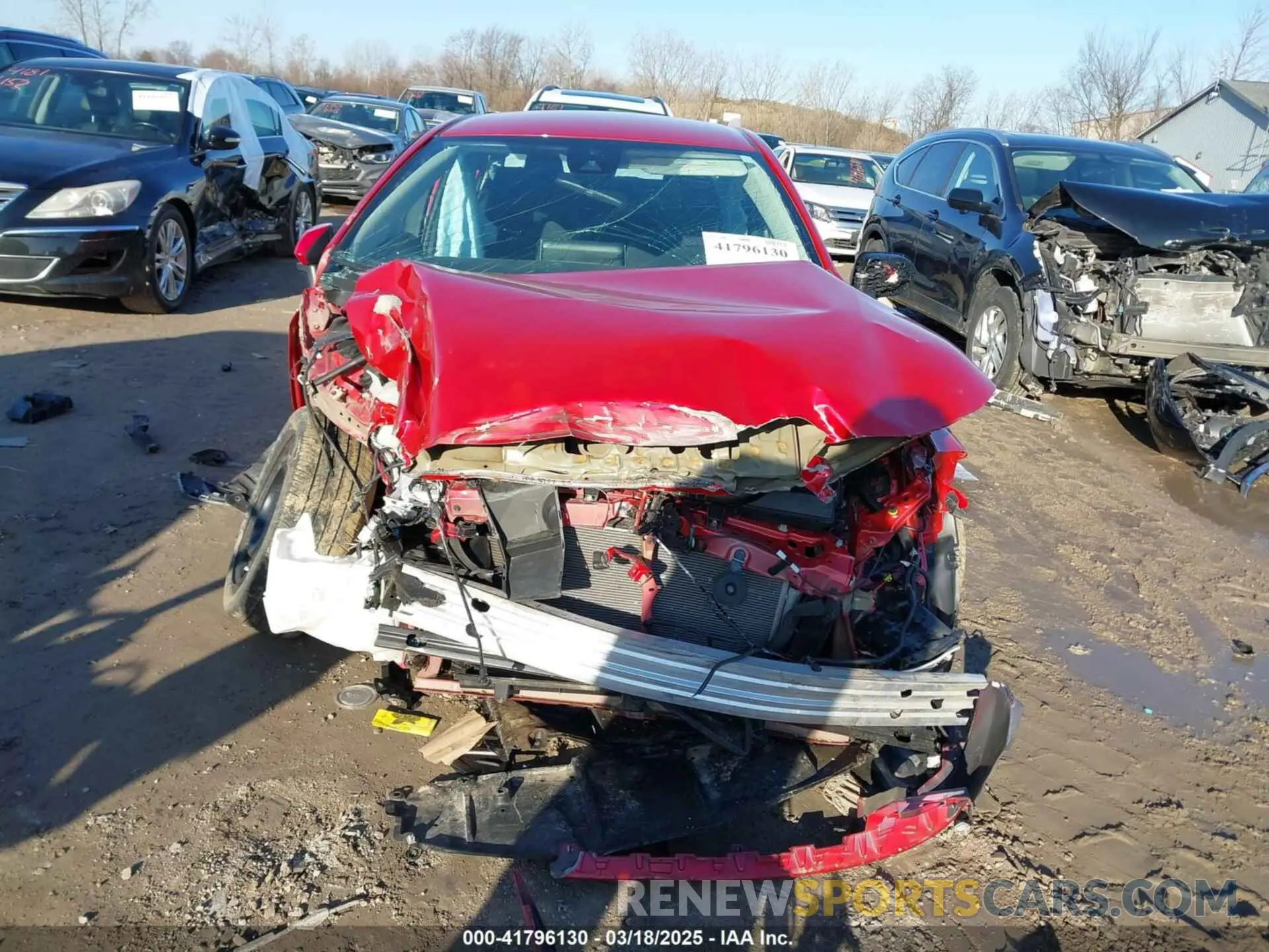 13 fotografías del automóvil dañado 5YFEPRAE7LP025942 TOYOTA COROLLA 2020