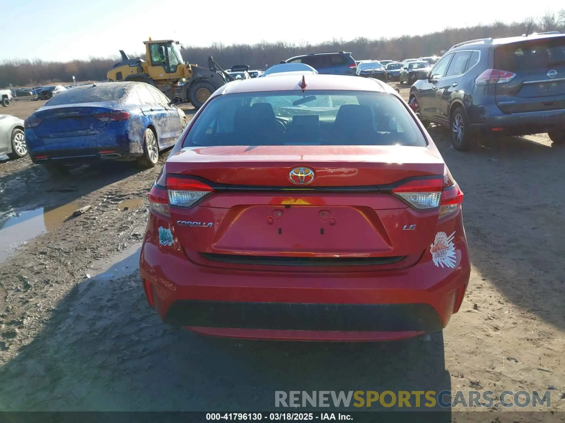 17 fotografías del automóvil dañado 5YFEPRAE7LP025942 TOYOTA COROLLA 2020