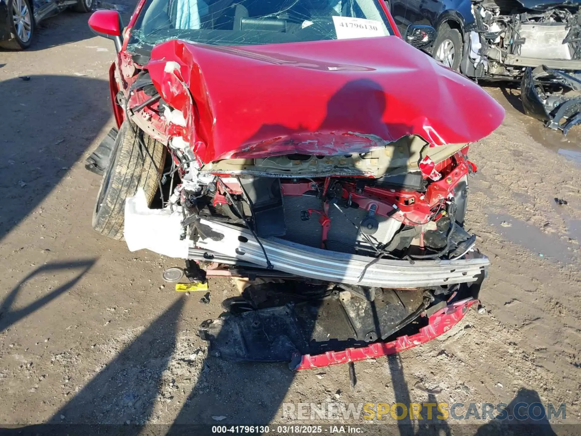 6 fotografías del automóvil dañado 5YFEPRAE7LP025942 TOYOTA COROLLA 2020