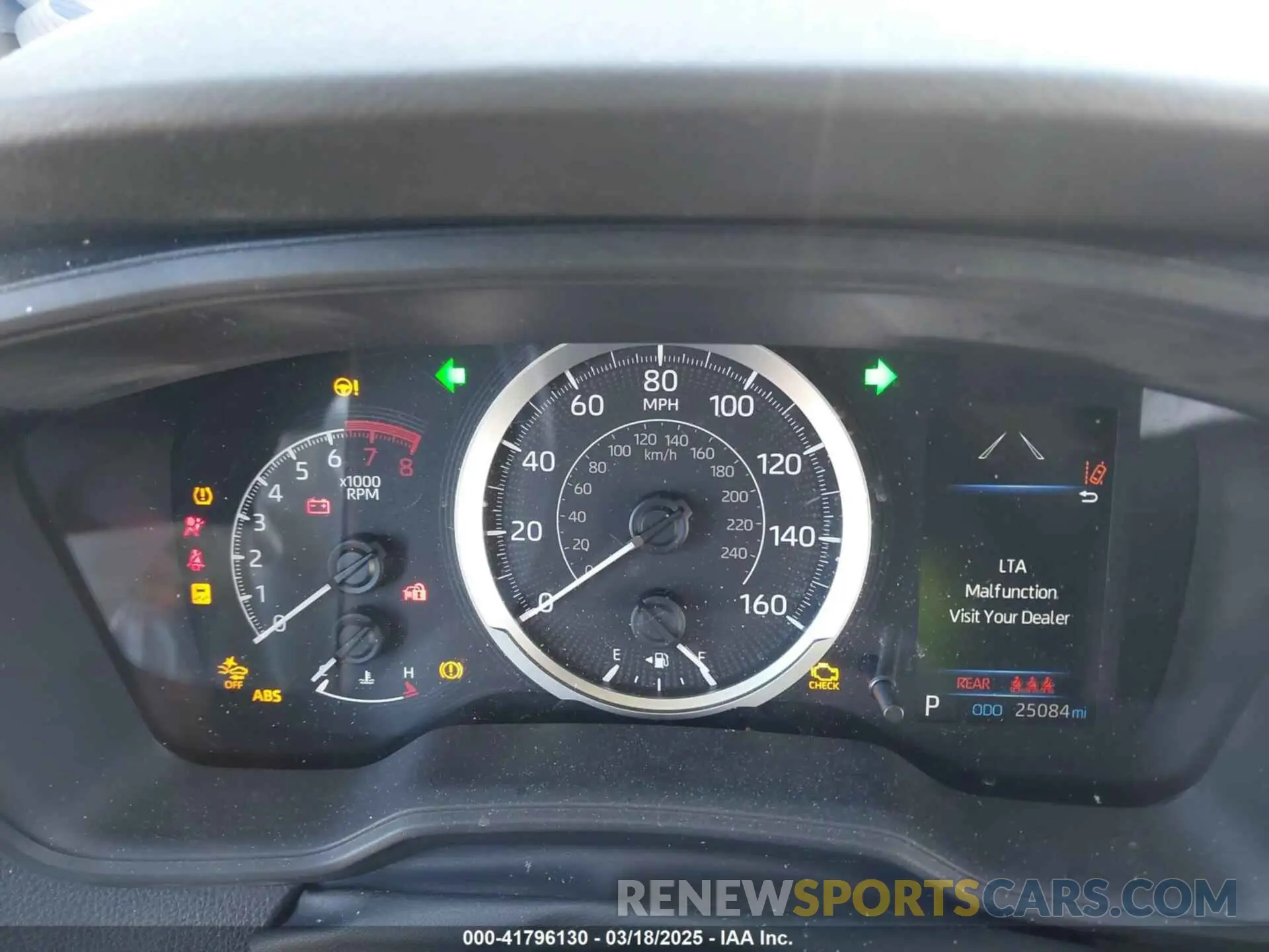 7 fotografías del automóvil dañado 5YFEPRAE7LP025942 TOYOTA COROLLA 2020