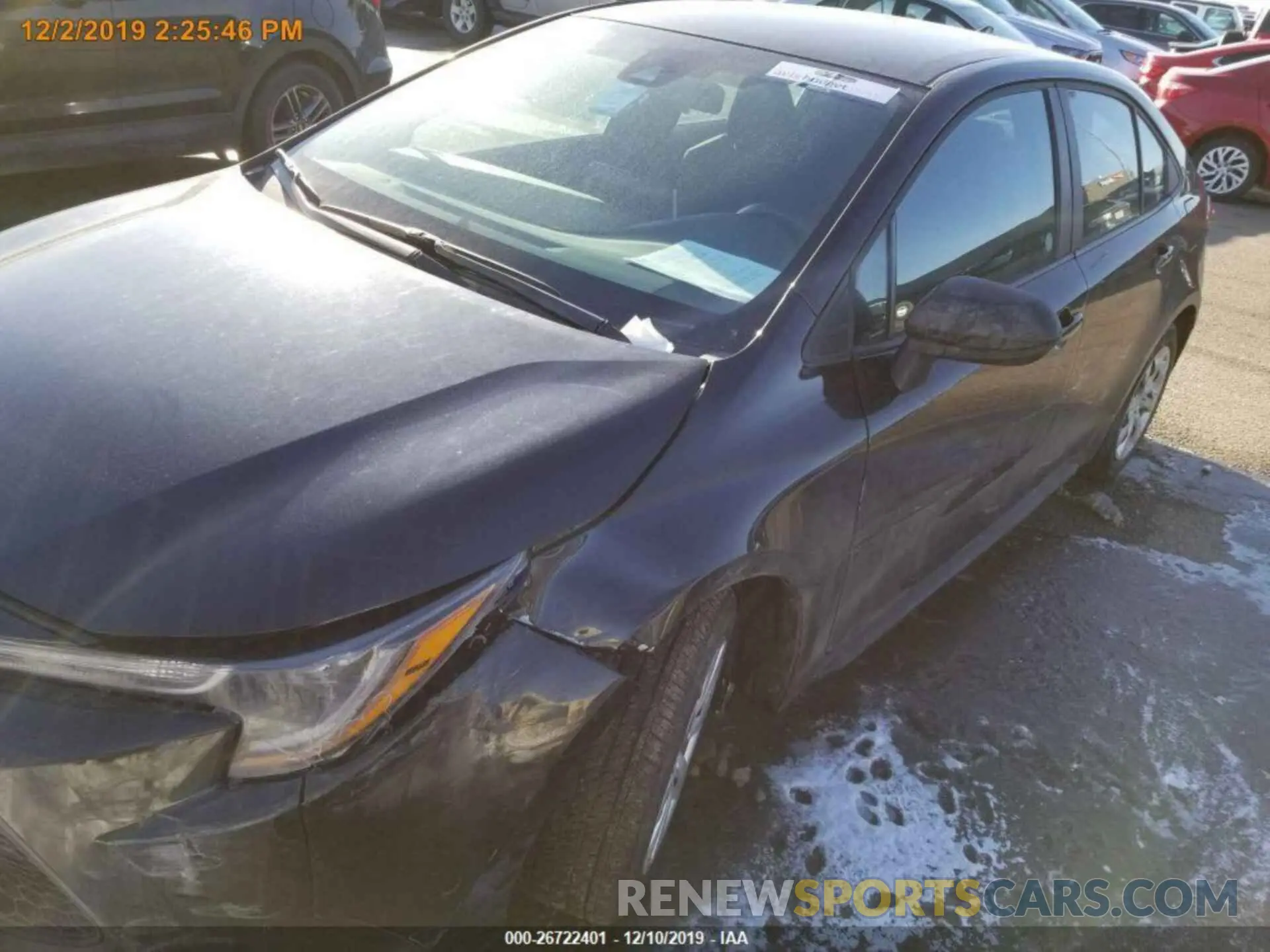17 fotografías del automóvil dañado 5YFEPRAE7LP029585 TOYOTA COROLLA 2020